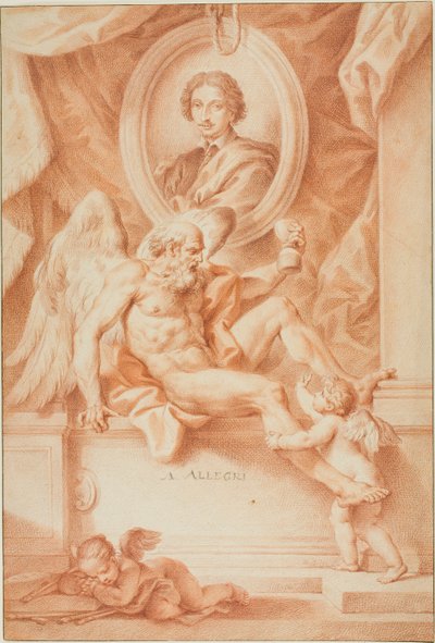 Allegory of Time in Honor of a Painter by Francesco Bartolozzi