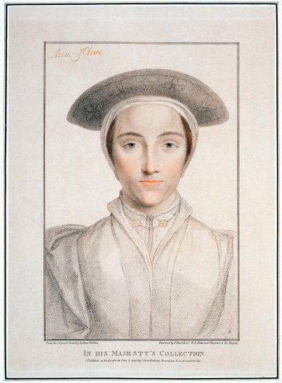 Anne of Cleves by Francesco Bartolozzi