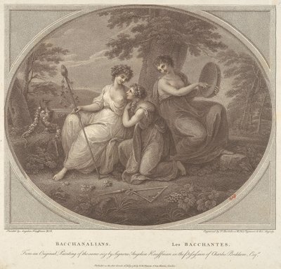 Bacchanalians by Francesco Bartolozzi