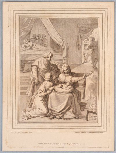 Birth of Pyrrhus by Francesco Bartolozzi