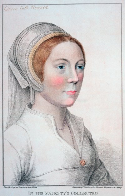 Catherine Howard, Fifth Wife of Henry VIII by Francesco Bartolozzi