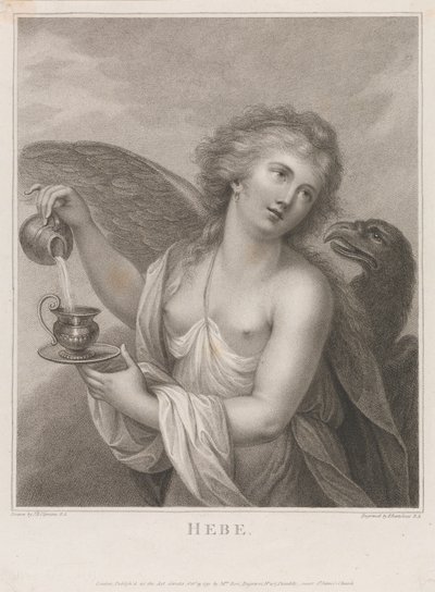Hebe by Francesco Bartolozzi