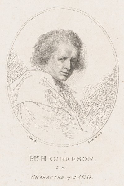John Henderson, in the Character of Iago from Shakespeare