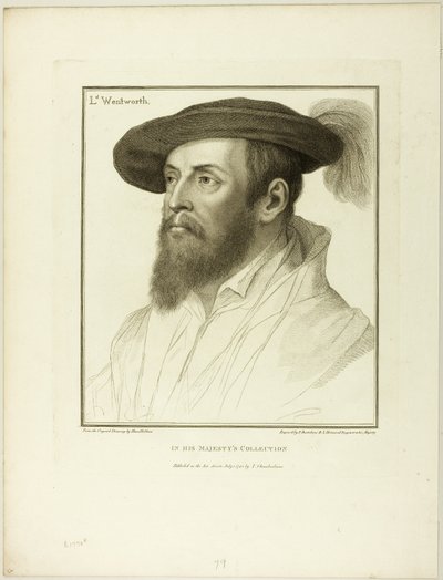 Lord Wentworth by Francesco Bartolozzi