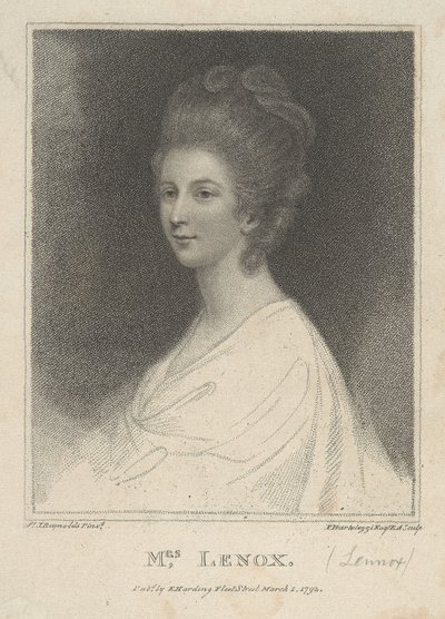 Mrs. Lenox by Francesco Bartolozzi