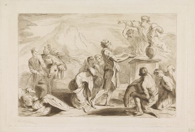 Offering of Noah by Francesco Bartolozzi