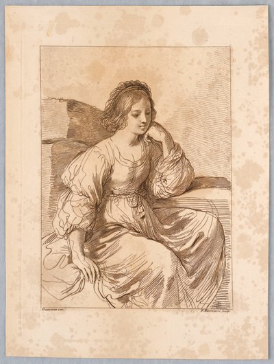 Portrait of a Lady by Francesco Bartolozzi