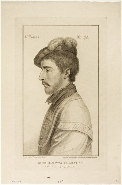 Sir Nicholas Poines by Francesco Bartolozzi