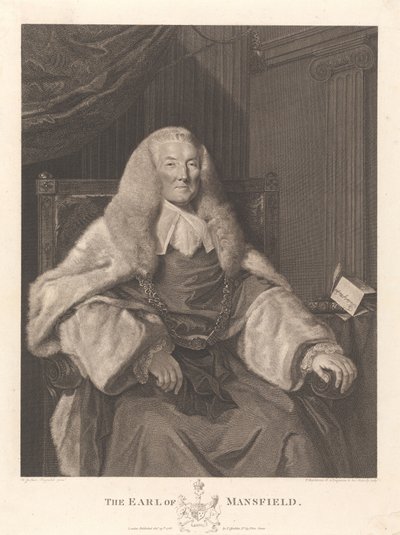 The Earl Of Mansfield by Francesco Bartolozzi