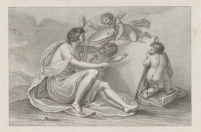 Title Page with the Personification of Painting by Francesco Bartolozzi