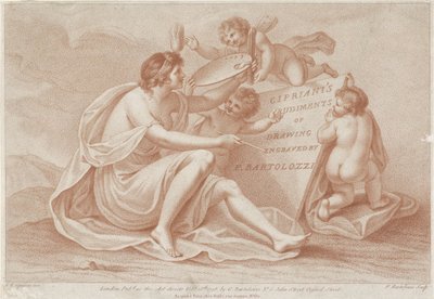 Title Page with Personification of Painting (Cipriani