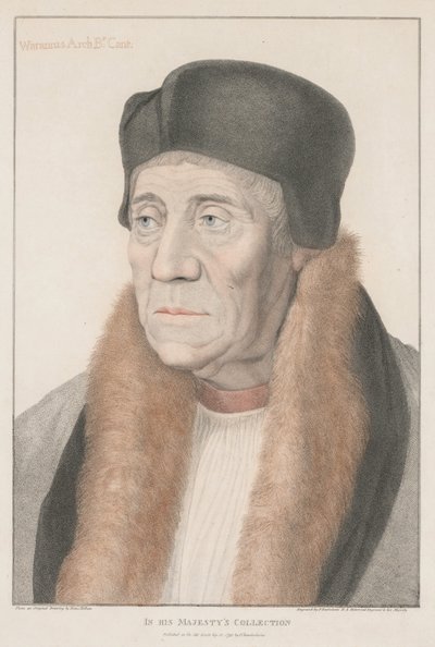 Waramus, Archbishop of Canterbury by Francesco Bartolozzi