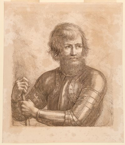 Warrior with a Truncheon by Francesco Bartolozzi