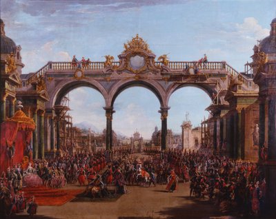 Didone Abandoned (Act I, Scene V) by Francesco Battaglioli