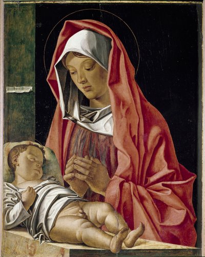 Virgin Adoring the Child by Francesco Bonsignori