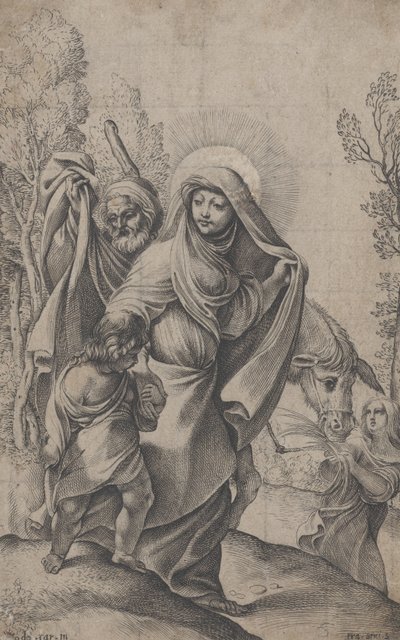 The Return from Egypt, 1595-1623 by Francesco Brizio