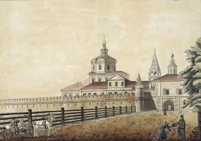 The St. Andronik Monastery in Moscow by Francesco Camporesi