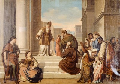 Presentation in Temple by Francesco Coghetti