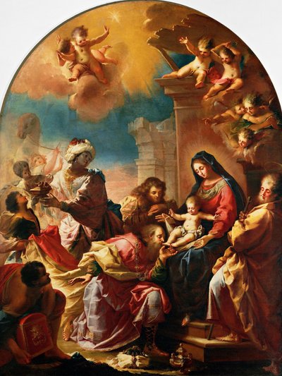 Adoration of the Magi by Francesco Conti