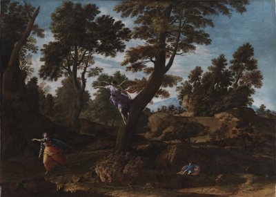 Landscape with the Angel Appearing to Hagar and Leading her to the Well by Francesco Cozza
