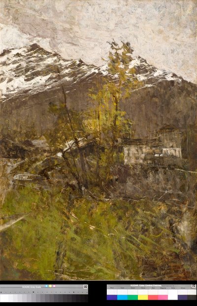 The First Snow (1889) by Francesco Filippini