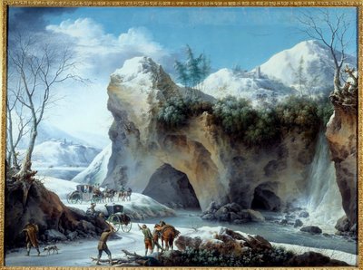 Snow Landscape by Francesco Foschi
