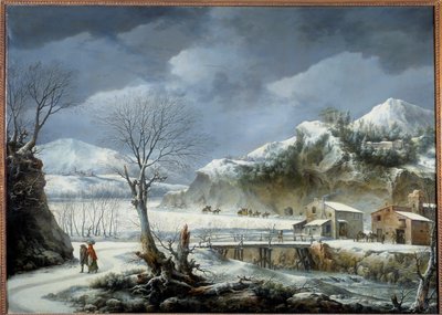 Winter Landscape by Francesco Foschi