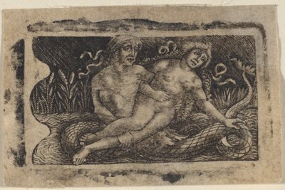 Triton and Nymph by Francesco Francia or Peregrino da Cesena