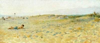 Beach in Cinquale by Francesco Gioli