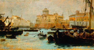 Port in Livorno by Francesco Gioli