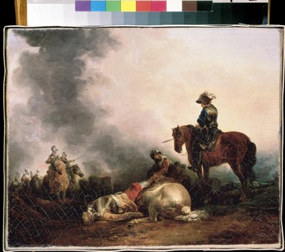 After the Battle by Francesco Giuseppe Casanova