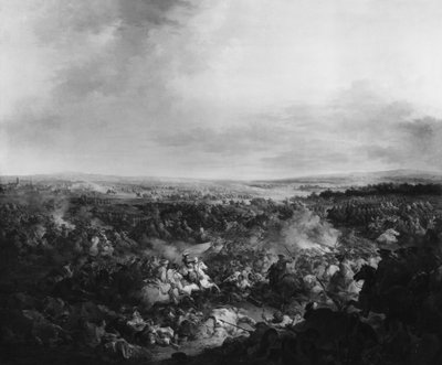 The First Day of the Battle of Fribourg, 3 August 1644 by Francesco Giuseppe Casanova