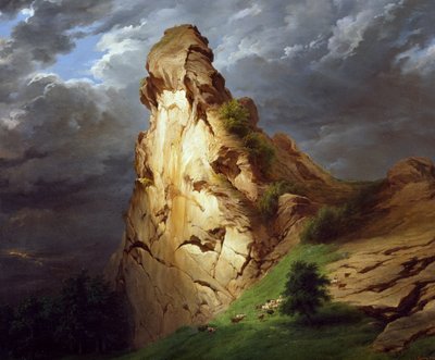 Sepay Fortress near Viggiu by Francesco Gonin