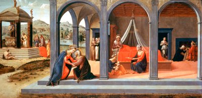 A Scene from St John the Baptist (detail), c1500-1540 by Francesco Granacci