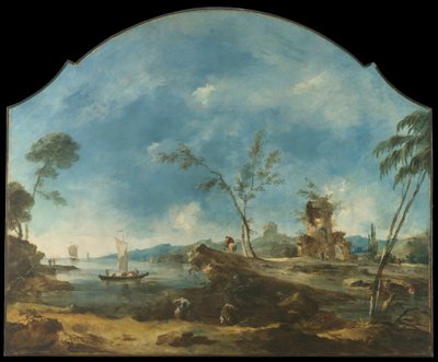 Fantastic Landscape, c.1765 by Francesco Guardi