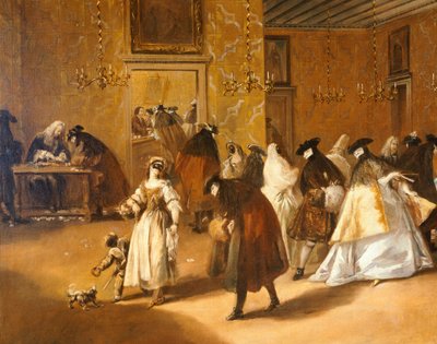 Ridotto (Foyer) by Francesco Guardi