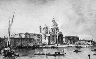 Santa Maria della Salute by Francesco Guardi