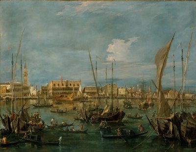 Venice from the Bacino di San Marco by Francesco Guardi