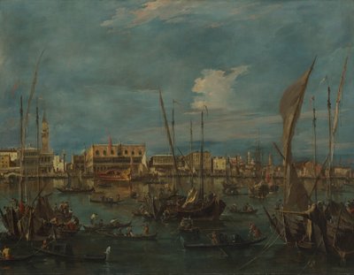 Venice from the Bacino di San Marco by Francesco Guardi
