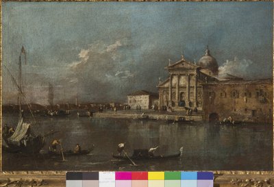 View of San Giorgio Maggiore from the Giudecca by Francesco Guardi