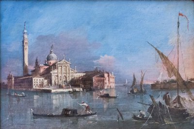View of San Giorgio Maggiore by Francesco Guardi