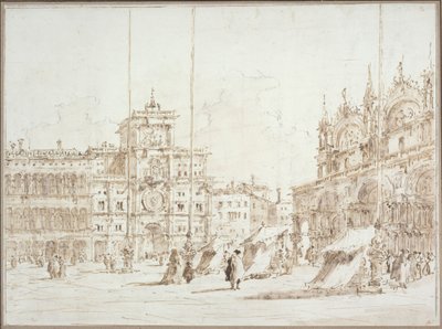 View of Venice: The Clock Tower, Saint Mark
