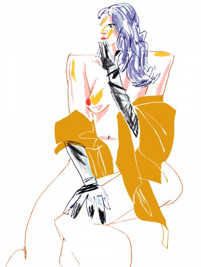 Confident Nude Fashion by Francesco Gulina