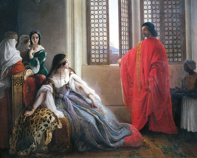 Caterina Cornaro Receives News of Deposition of Queen of Cyprus by Francesco Hayez