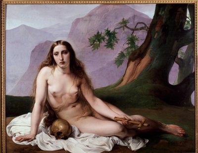 Penitent Mary Magdalene by Francesco Hayez