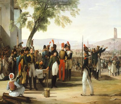 Napoleon after Battle of Wagram by Francesco Hayez