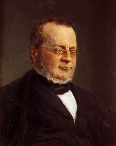 Portrait of Camillo Benso, Count of Cavour by Francesco Hayez