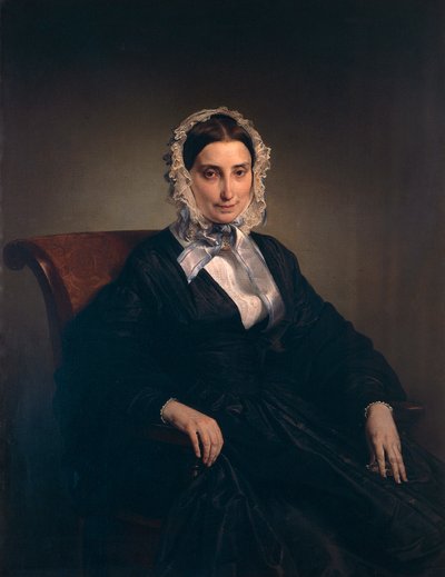 Portrait of Teresa Borri by Francesco Hayez