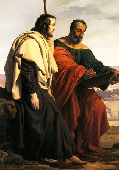 The Apostles Philip and James on Their Way to Their Preaching by Francesco Hayez