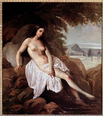 The Bather by Francesco Hayez